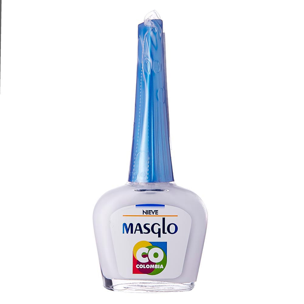 Esmalte para uñas Masglo nieve