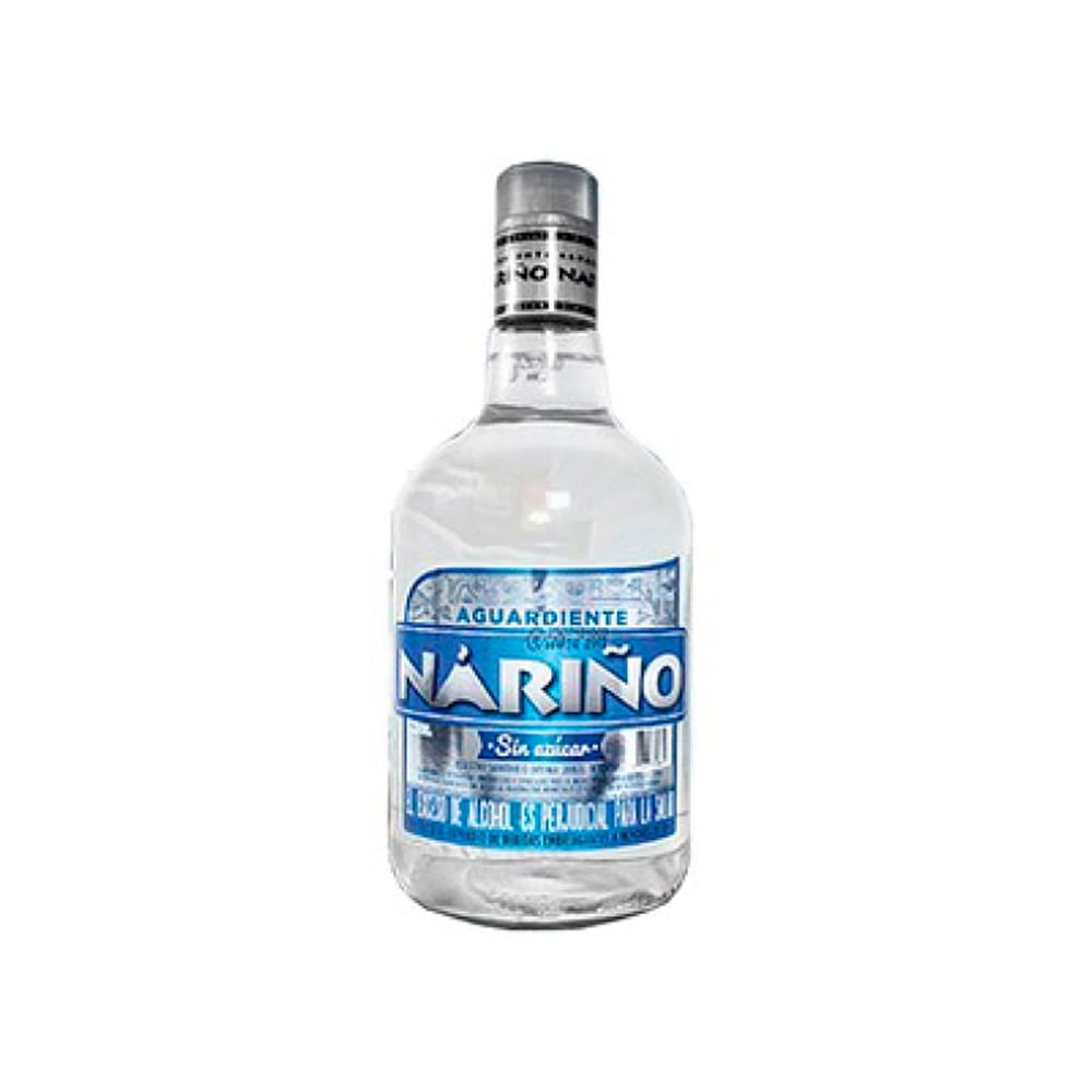 Aguardiente Nariño sin azúcar x 750 ml