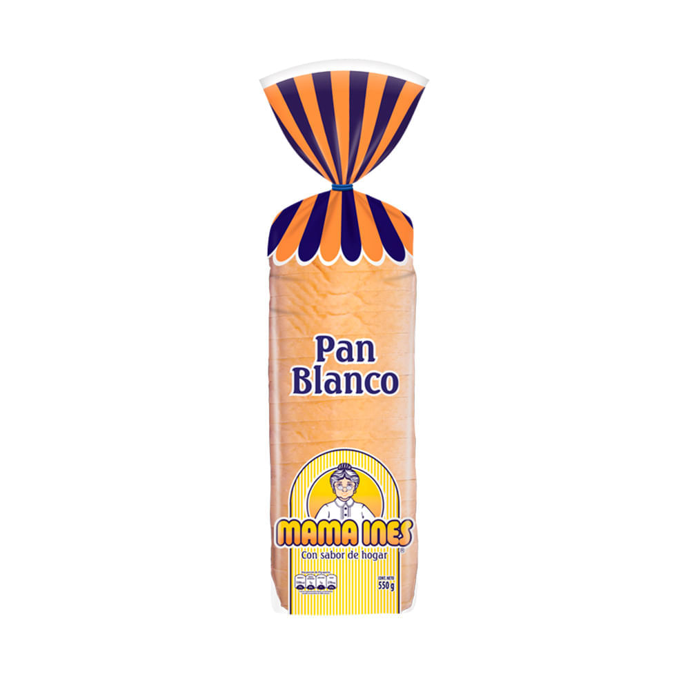 Pan tajado de leche Lalo x 550g
