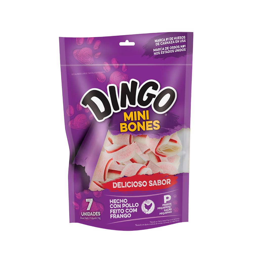 Huesos Dingo Premium Mini Pack x7und