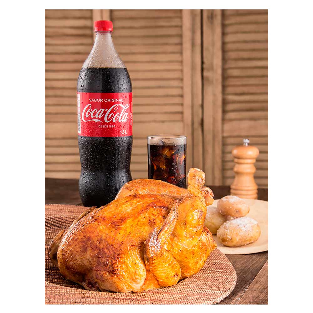Combo Pollo Asado + Gaseosa 1.5lts