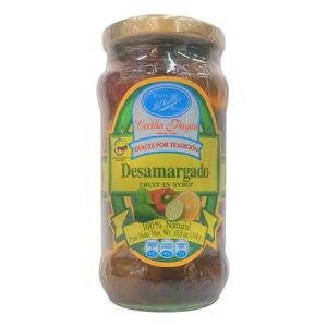 Desamargado dulces del valle frutas almíbar x 310 g