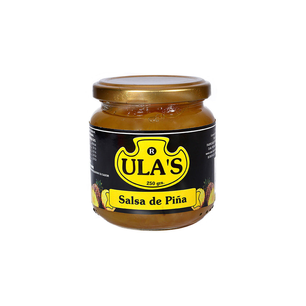 Salsa de piña Ula's x 250g