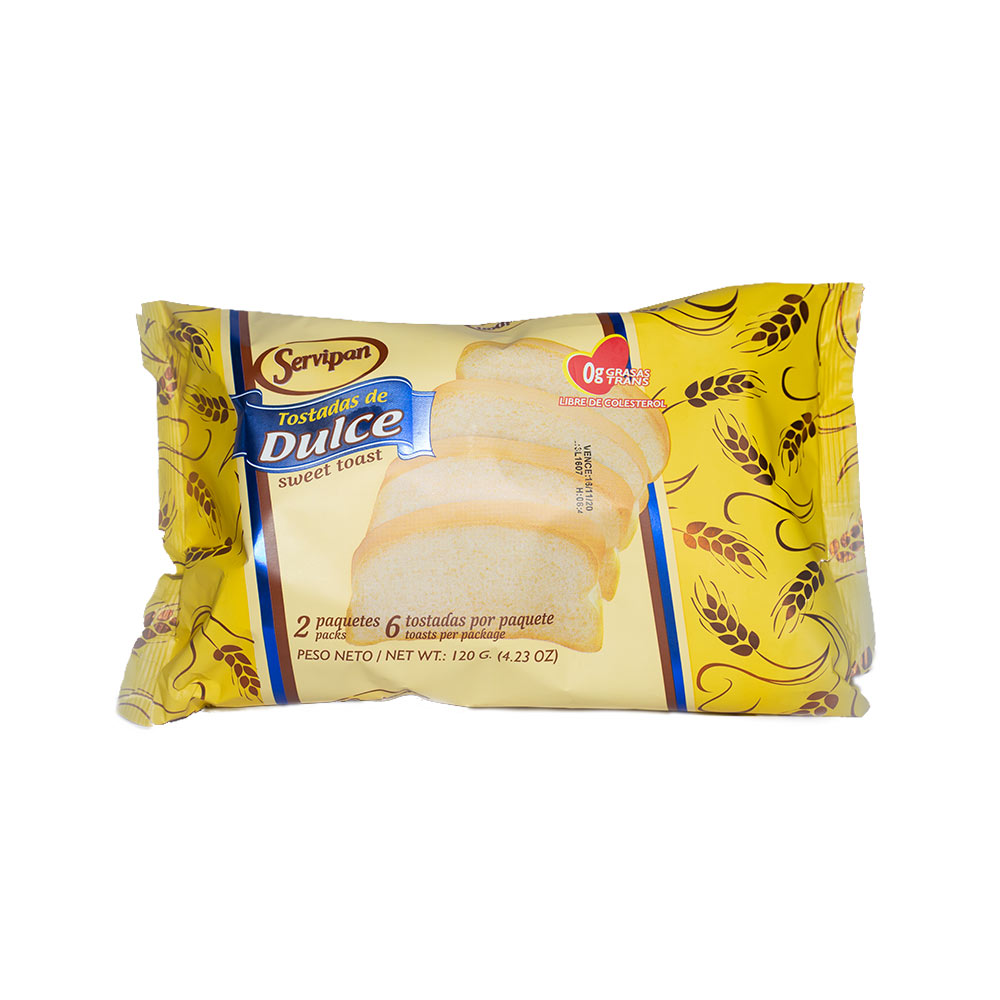Tostadas de dulce Servipan x 120 g