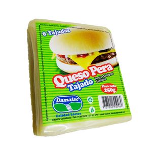 Queso pera Damalac tajado x250g