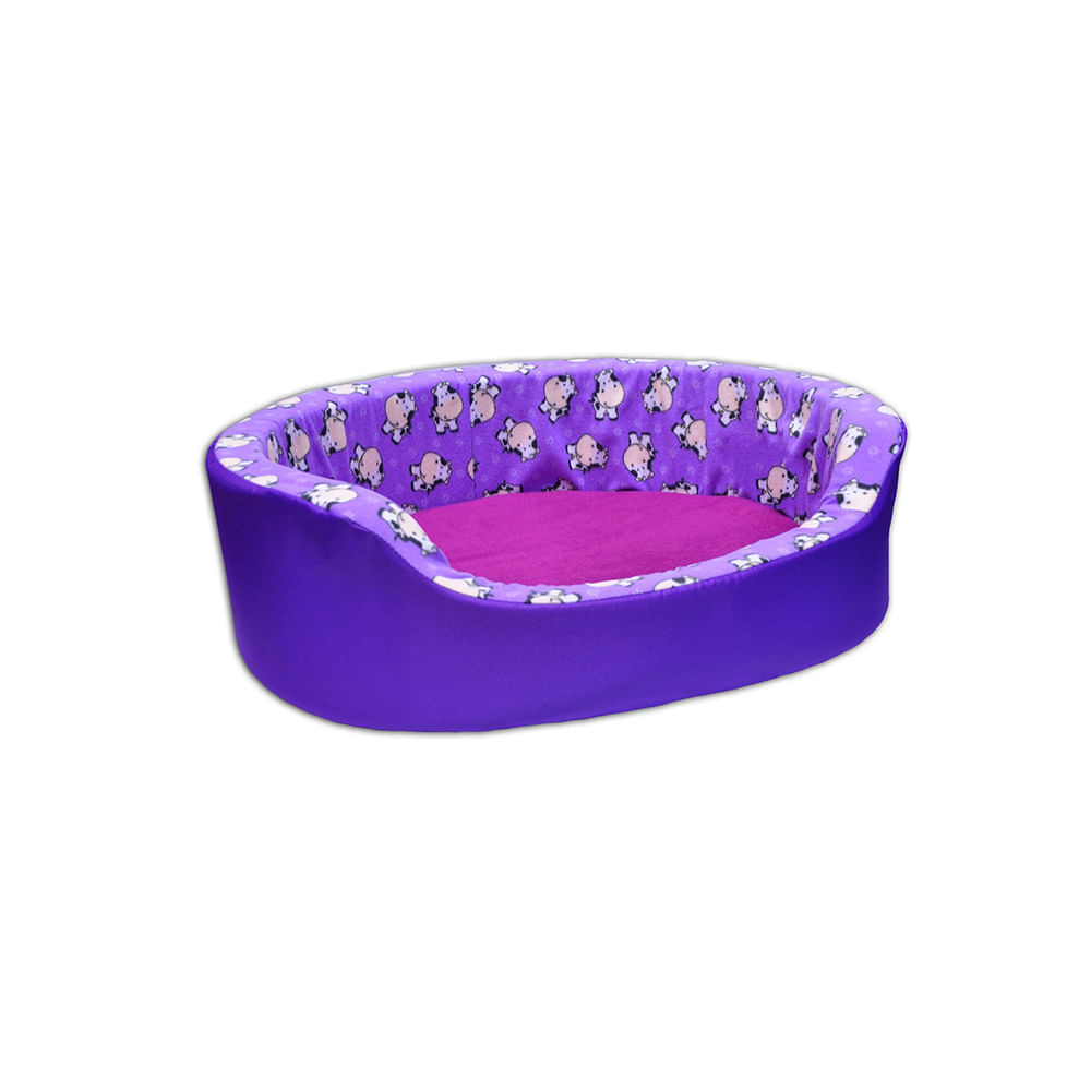 Cama Para Perro Mediana + Comedero + Juguete + Snacks