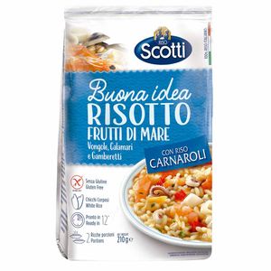 Risotto Scotti frutos del mar x 210g