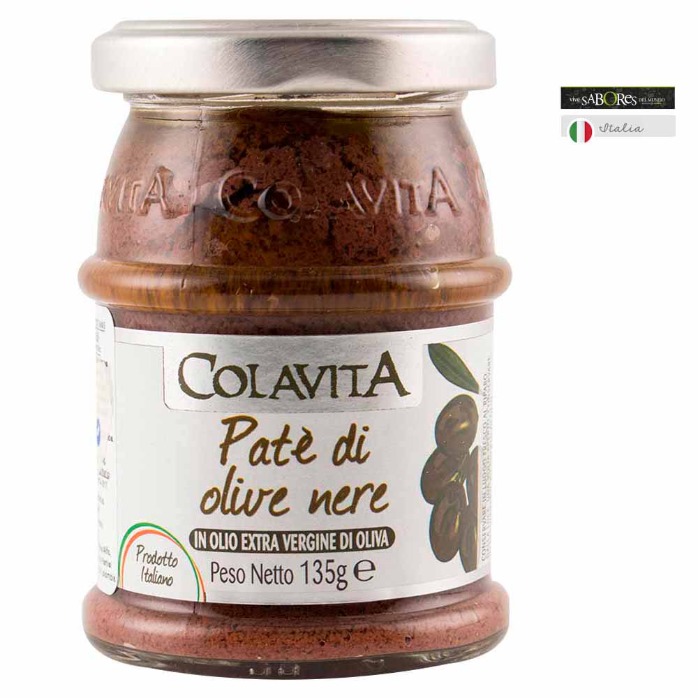 Paté Colavita aceitunas negras x 135 g
