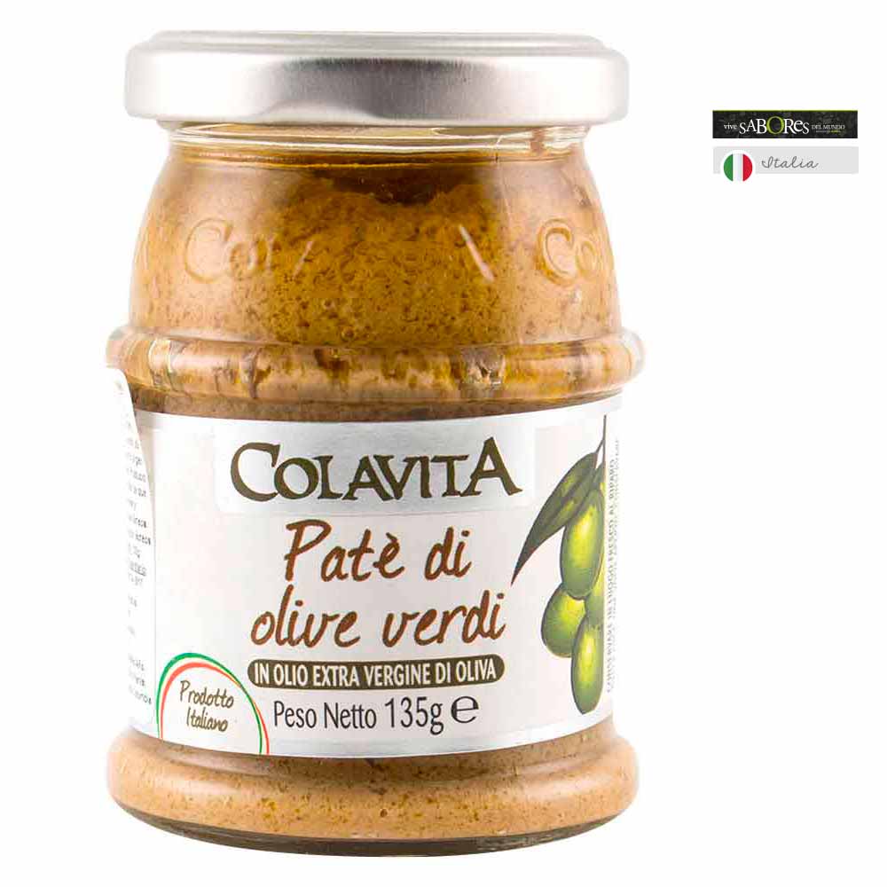Paté Colavita aceitunas verdes x 135 g