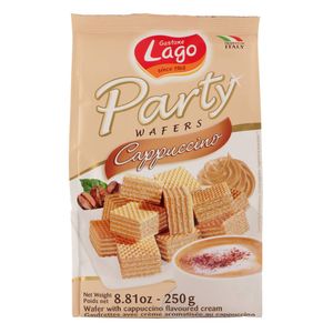 Galleta Gastone Lago wafer fiesta cappuccino x 250 g