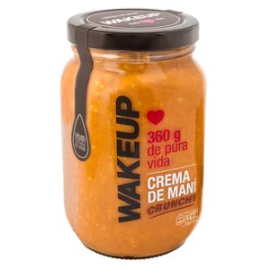 Crema Wakeup maní crunchy x 360 g