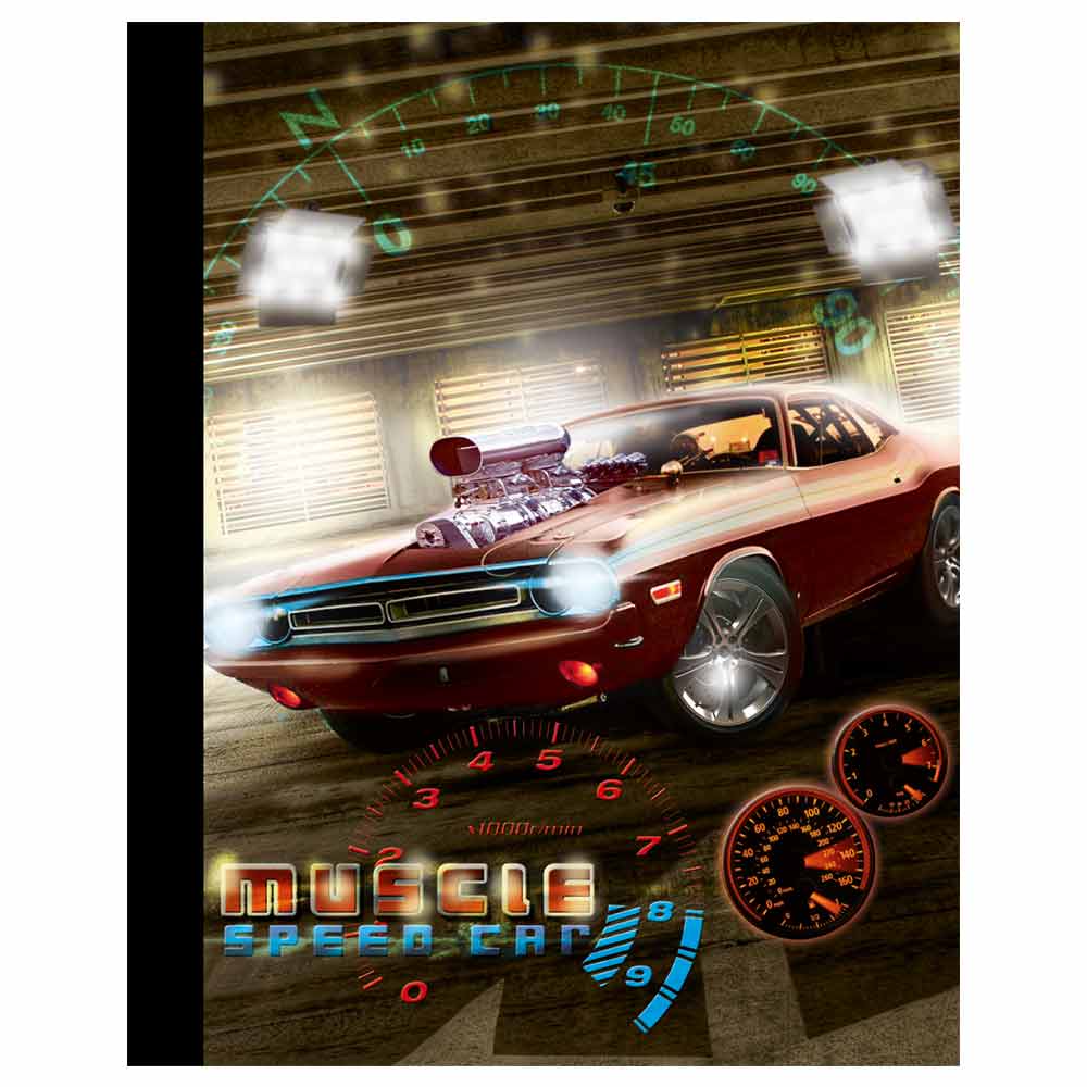 Cuaderno Cosido Gama Media 100 Hojas Cuadros Surtido