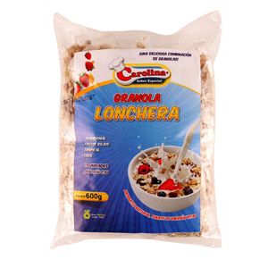 Granola Carolina lonchera surtido x12und x50g c-u