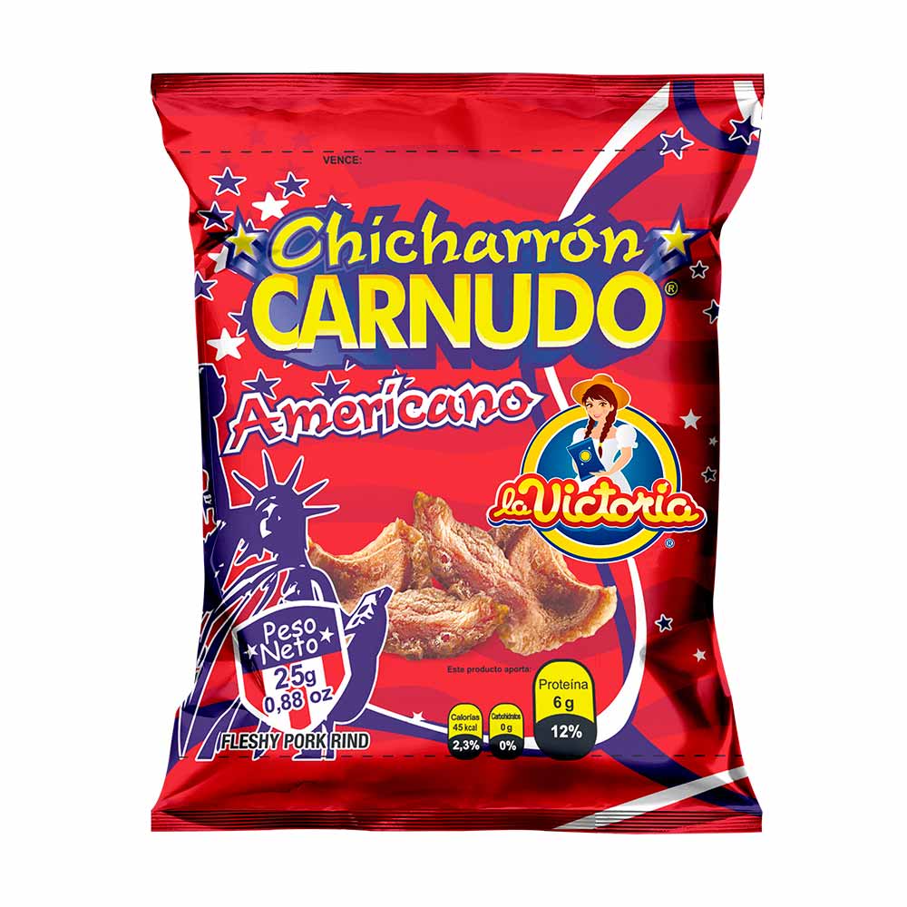 Chicharron Carnudo Natural x 110 G