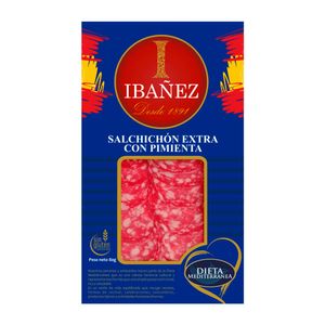 Salchichón Ibañez español tipo salami x 80 g
