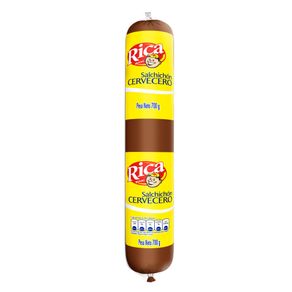 Salchichón cervecero Rica x700g