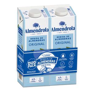 Bebida de Almendras Almendrola Original x2 Und x1lt