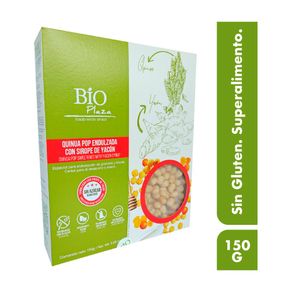 Quinua pop Bio Plaza sirope yacón x150g