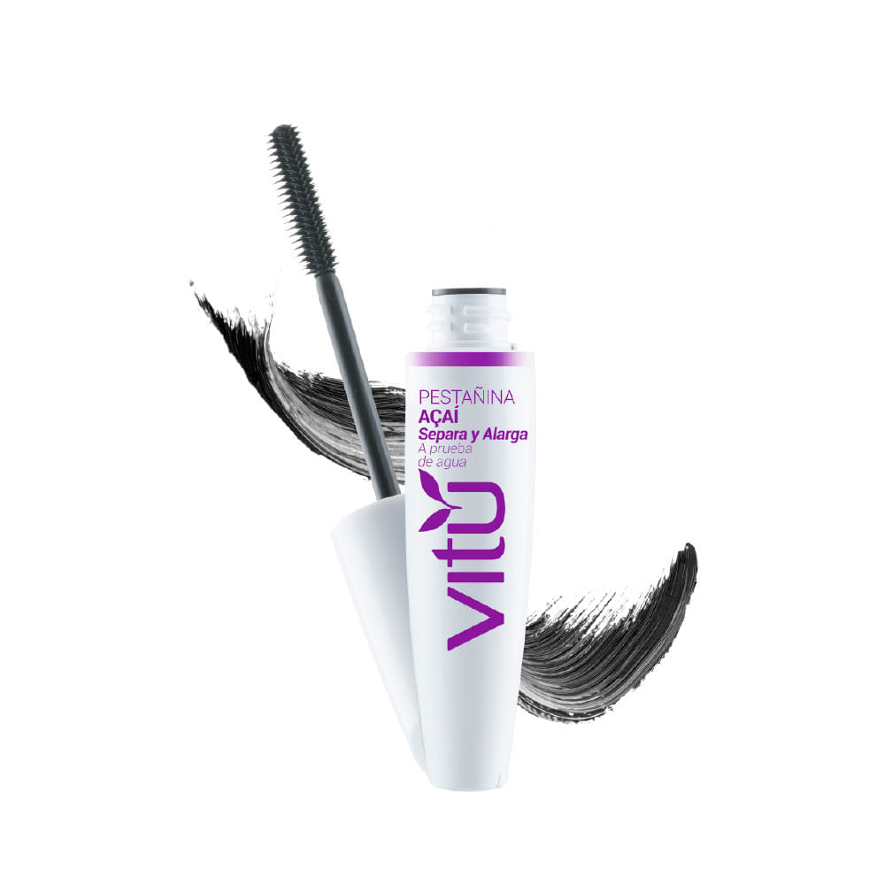 Pestañina Vitú acaí alargamiento separación prueba agua x13ml