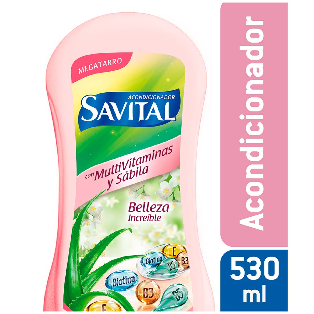 Acondicionador Savital multivitaminas x530ml