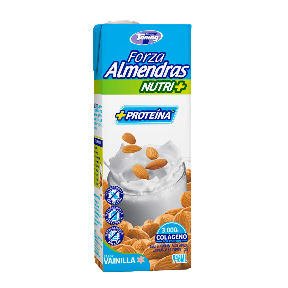 Bebida de Almendras Forza Toning Vainilla 946ml