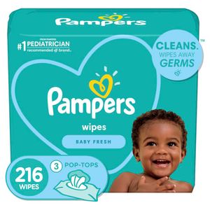 Toallitas Húmedas Pampers Aroma Fresco x216Und