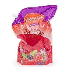 Jabón Máxima frutos rojos líquido doypack x2000ml