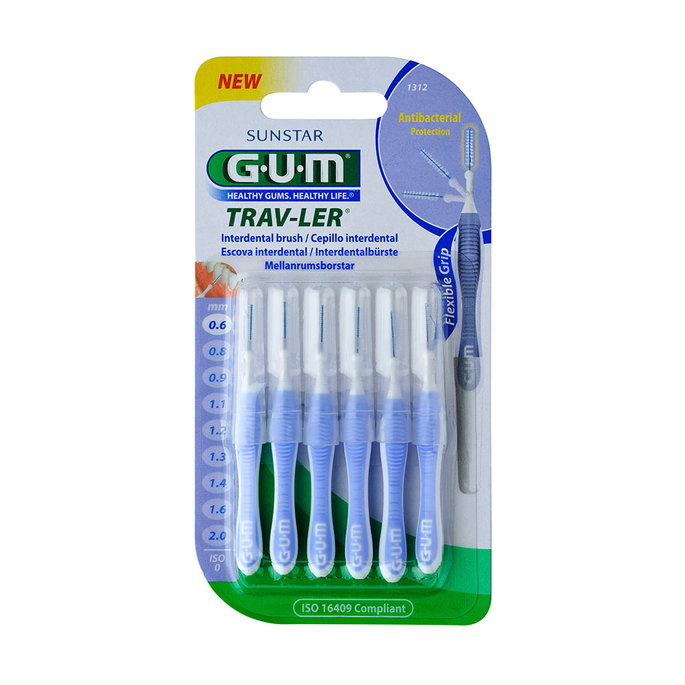 Cepillo Interdental Gum Sunstar Viajero 0 6Mmx6Und