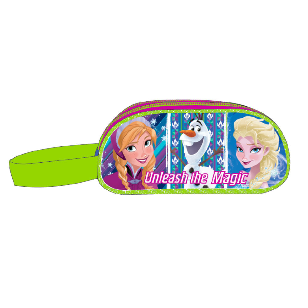 Cartuchera suave doble infantil niña Disney Frozen