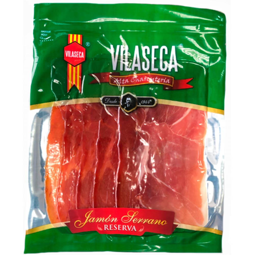 Jamon vilaseca serrano reserva tajado x80gr