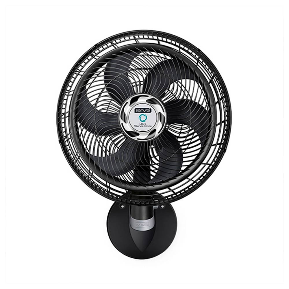 Ventilador Samurai Ultra Silence Force de Pared Negro