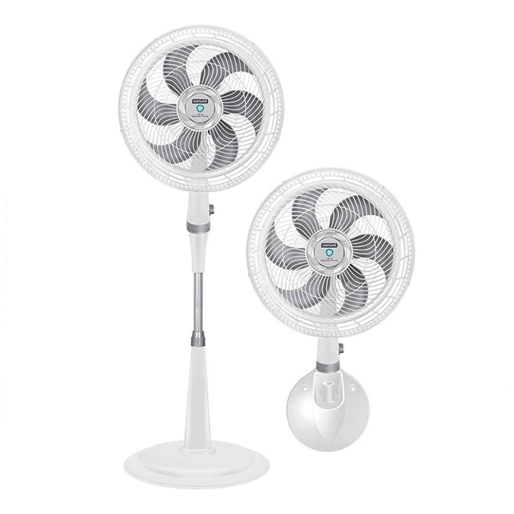 Ventilador Samurai Ultra Silence Force 2 en 1 Blanco