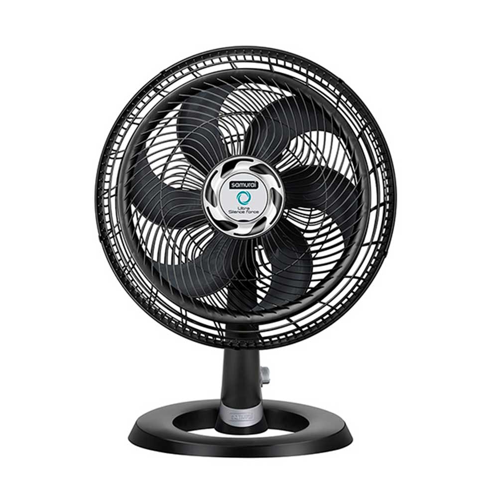 Ventilador Samurai ultra silence force de mesa negro