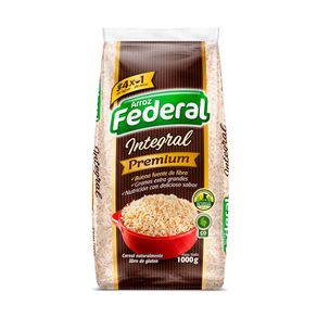 Arroz Federal Premium integral x1000g