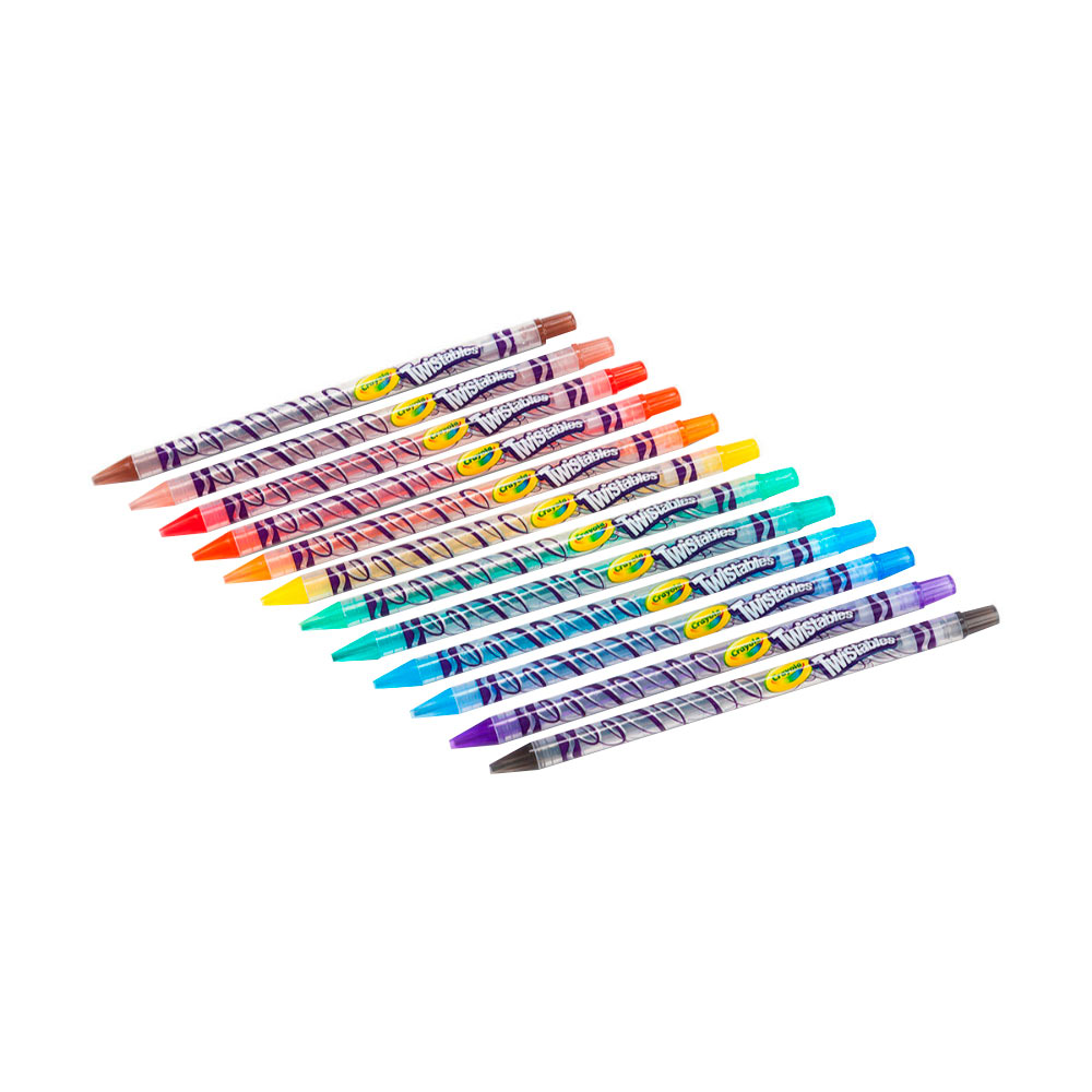 Lapices de color twistables x 12