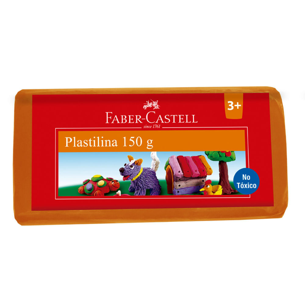 Plastilina pl-150nr naranja 150gr