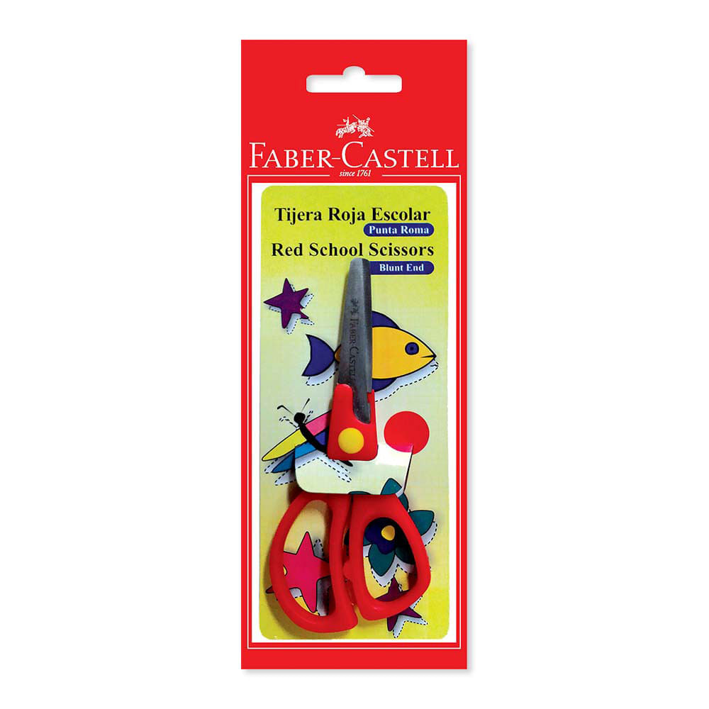 Tijera escolar blister
