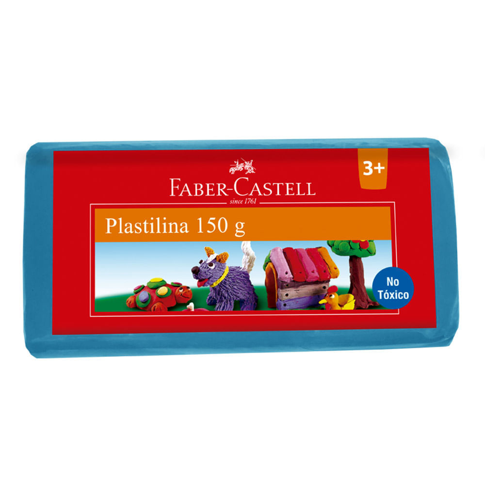 Plastilina pl-150zc azul claro 150gr