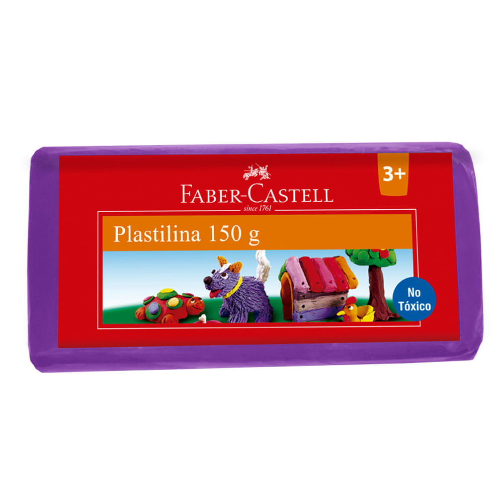 Plastilina pl-150vl violeta 150gr