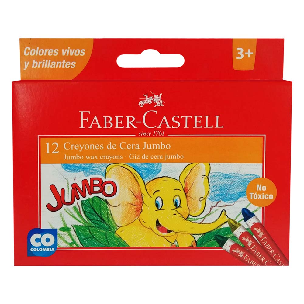 Creyones jumbo x 12