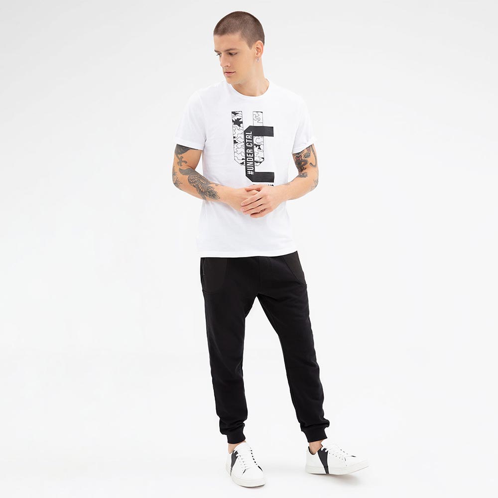 Pantalón jogger en fleece masculino Fifty Gef