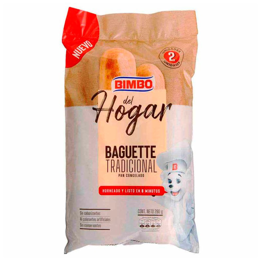 Baguette Bimbo Tradicional 2Unidades