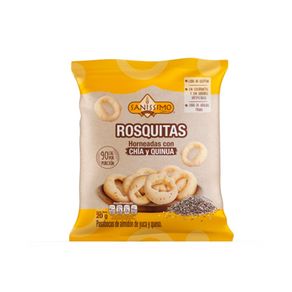 Rosquitas sanissimo chia quinua x20g