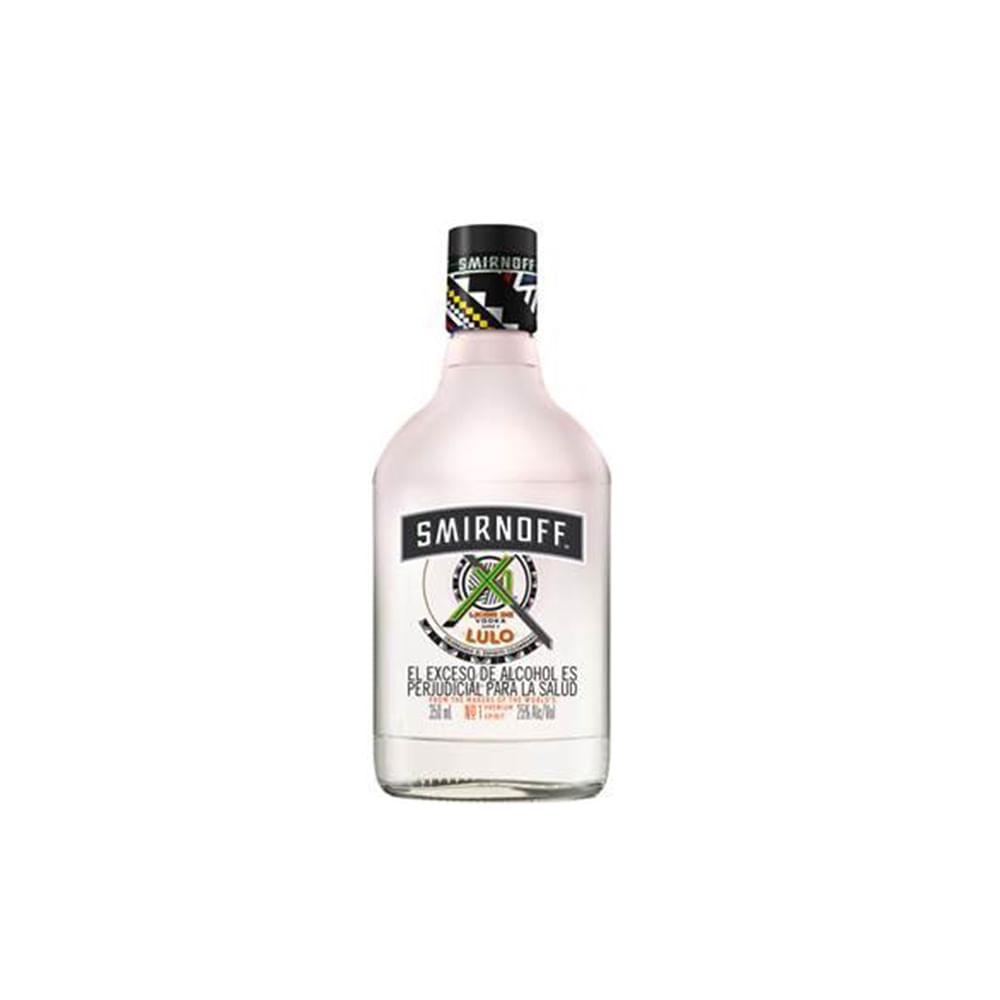 Licor smirnoff vodka lulo x375ml