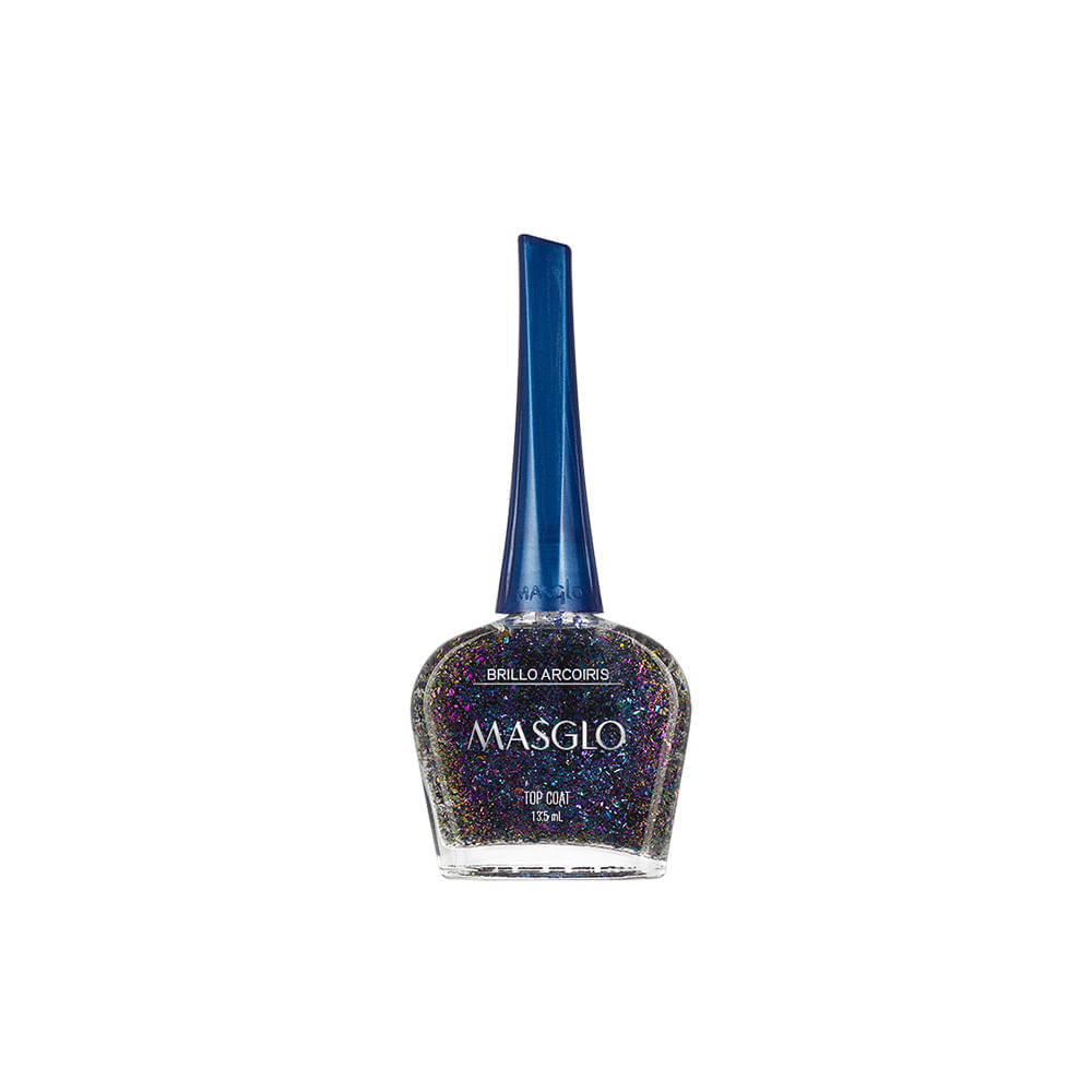 Esmalte Masglo uñas brillo arcoiris x13.5ml