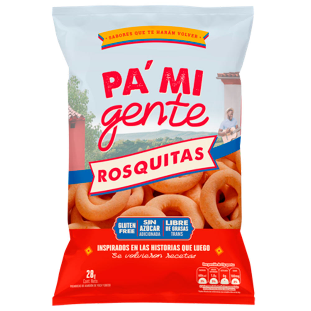 Rosquitas pa mi gente queso x28g