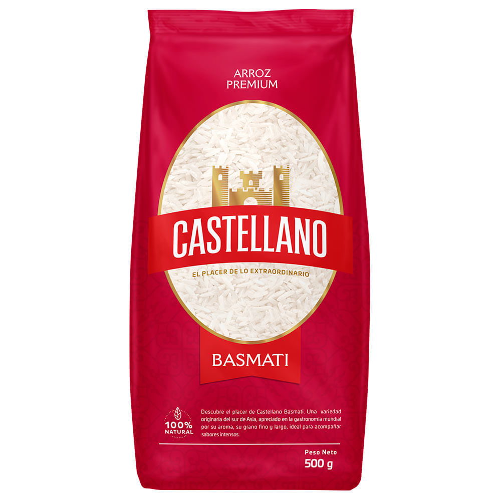 Arroz Castellano Premium basmati x500g