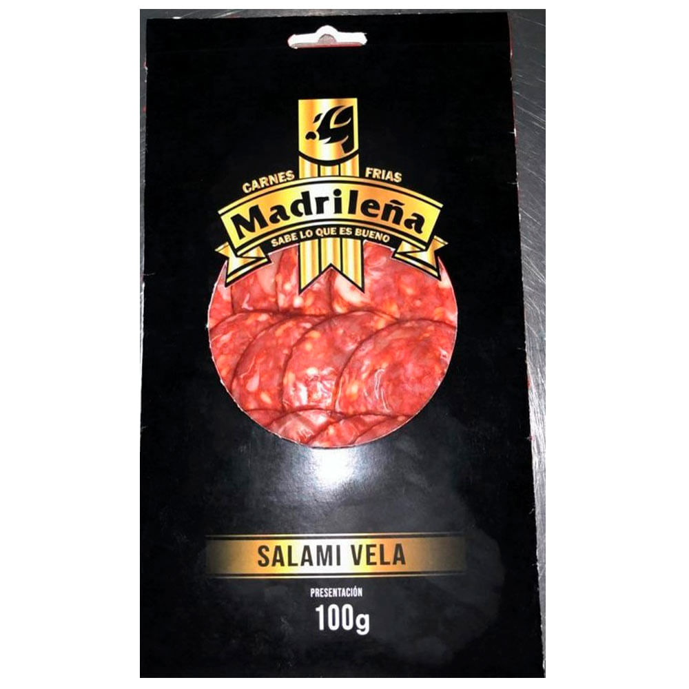Salami Madrileña vela x100g