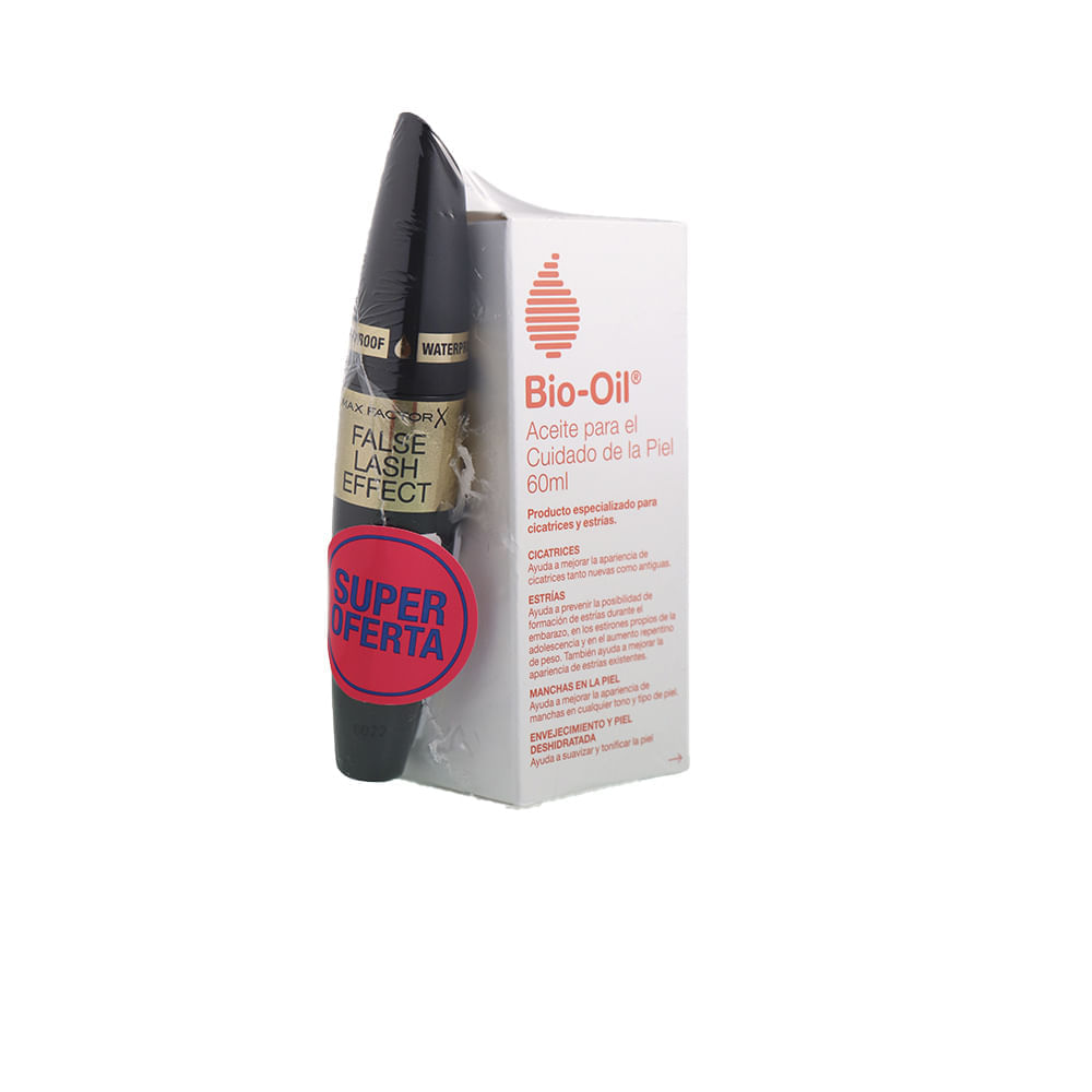 Pestañina Max Factor x1 und + crema Bio Oil facial x60ml
