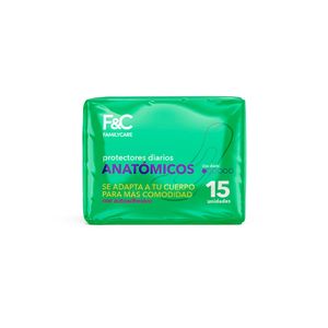 Protectores Family Care diarios anatómicos x15 und